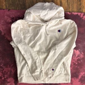 Champion White Hoodie